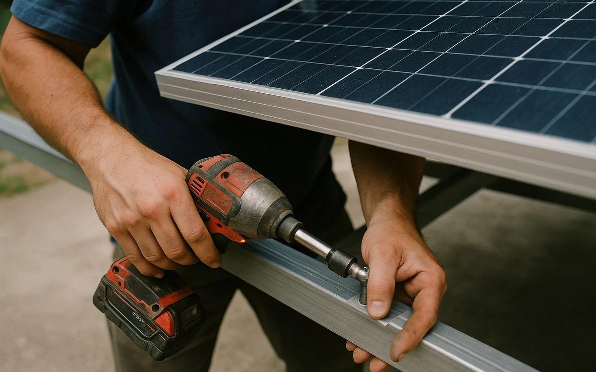 Solar carport installation contractor